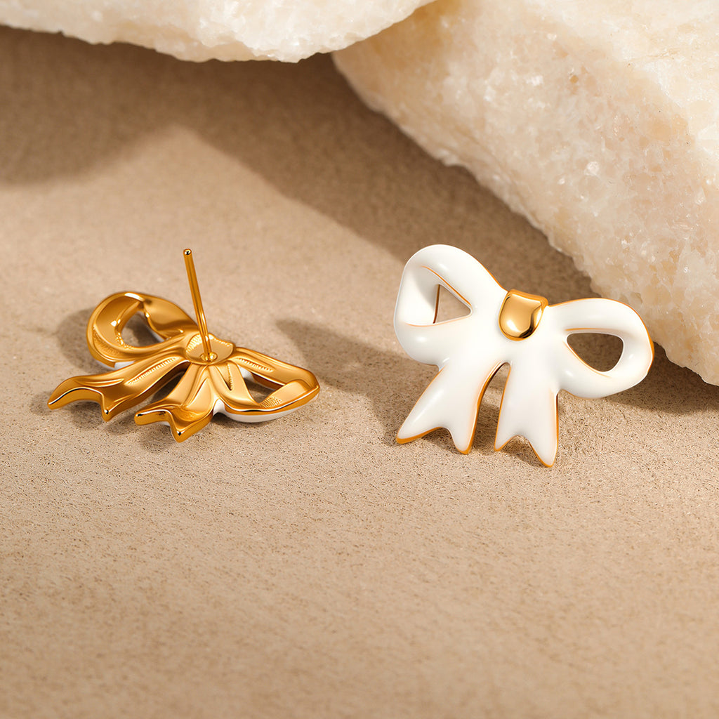 Bowknot Color Necklace Sweet Accessory