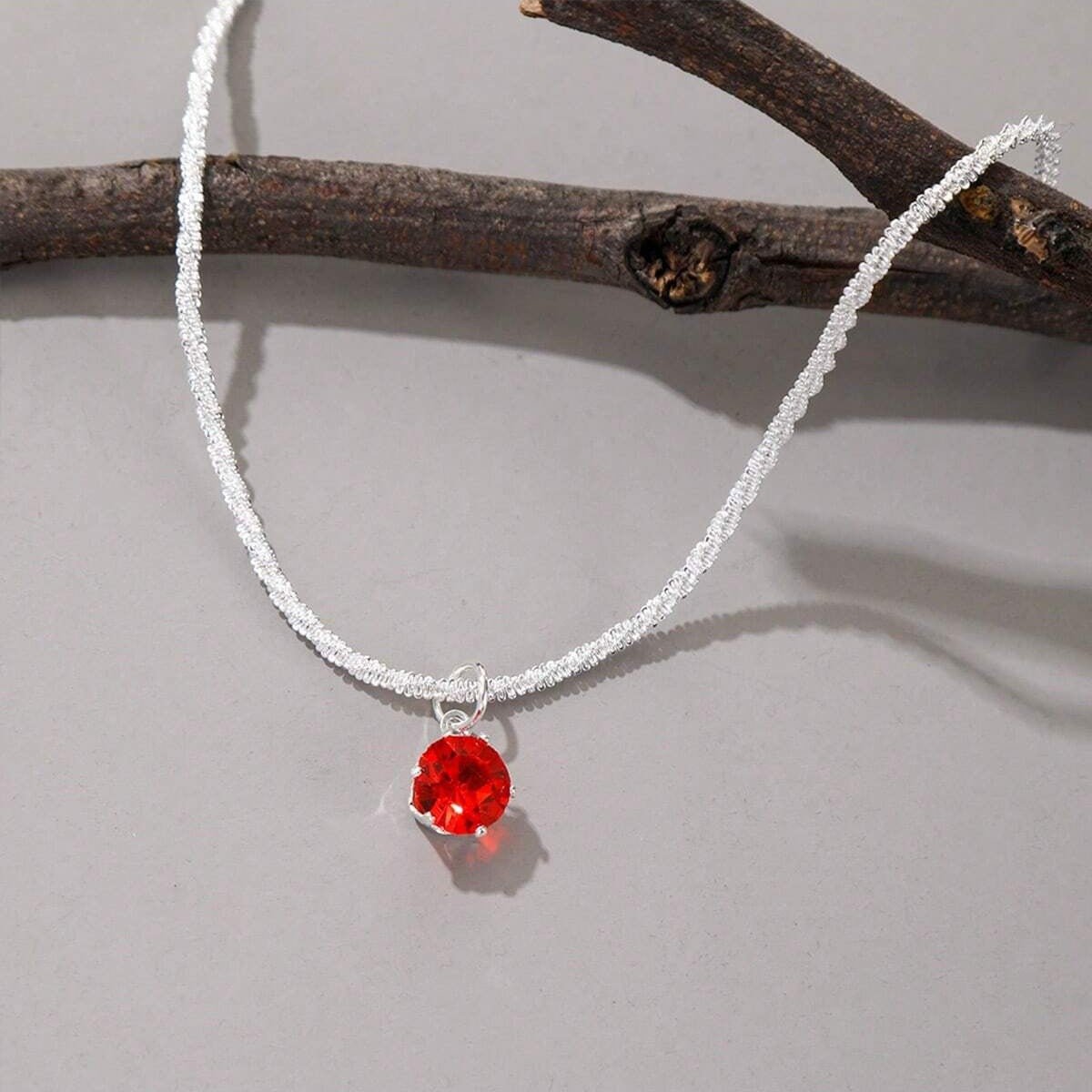 Women's Elegant Full-Diamond Light Luxury Sparkling Necklace