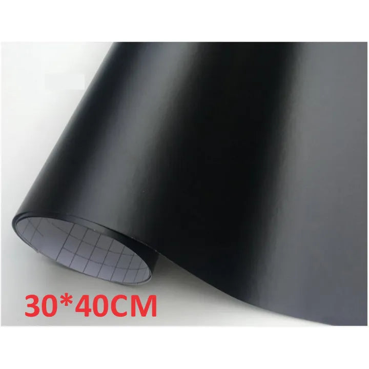 30cmx40cm Matte Black Vinyl laptop sticker
